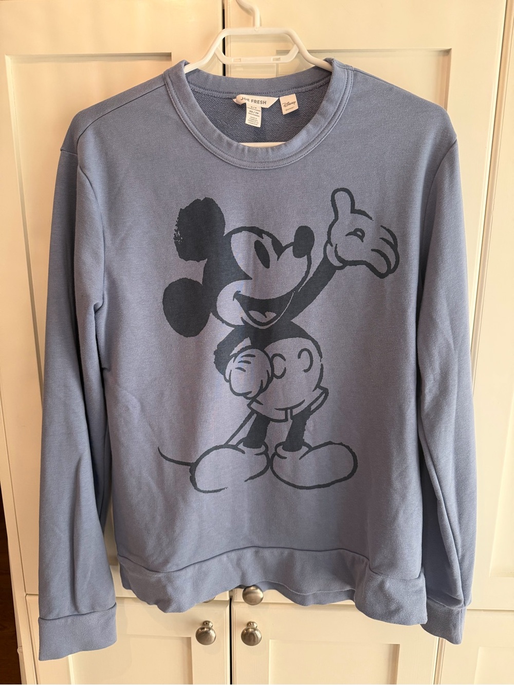 Joe Fresh Dusty Blue Disney Graphic Crewneck Sweatshirt